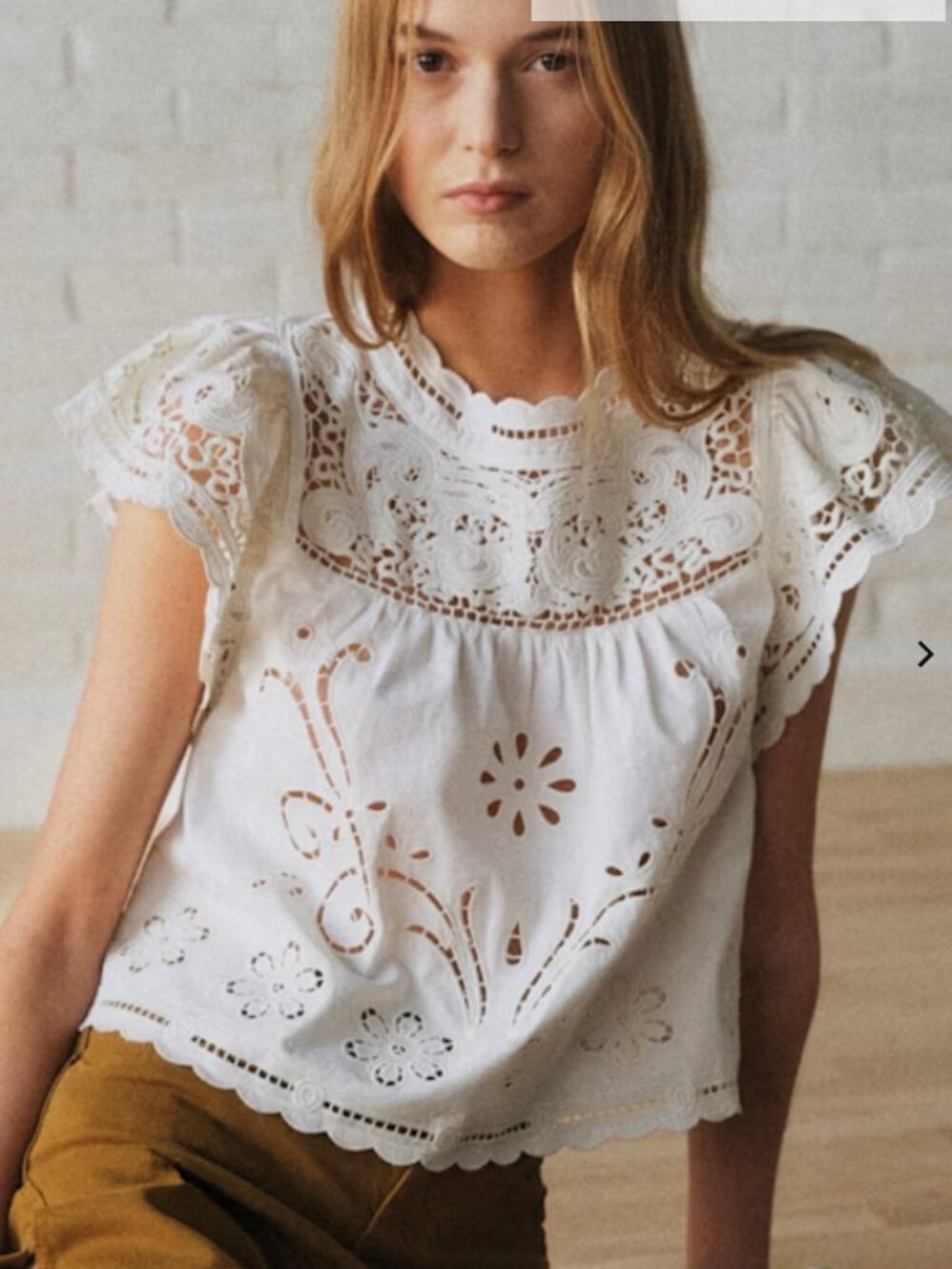 NEW WITH TAGS Sezane Hella Blouse - Sézane x SEA NY